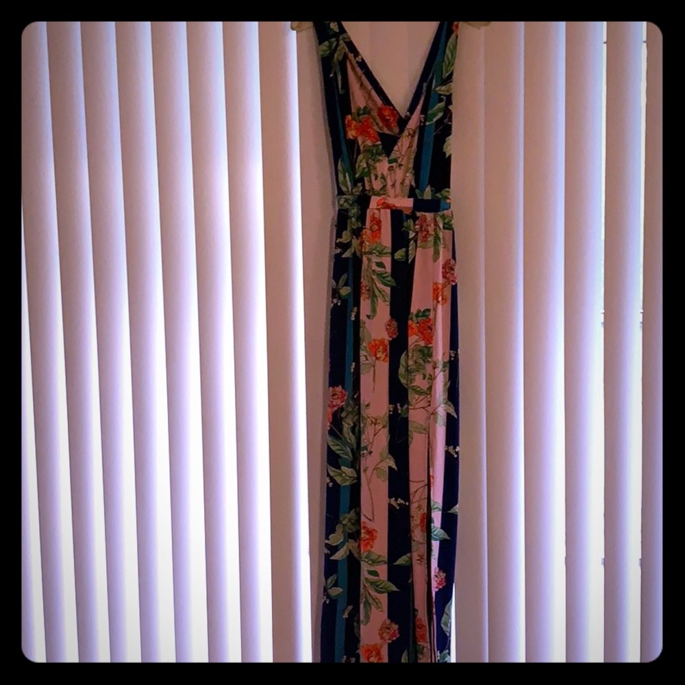 Floral long dress